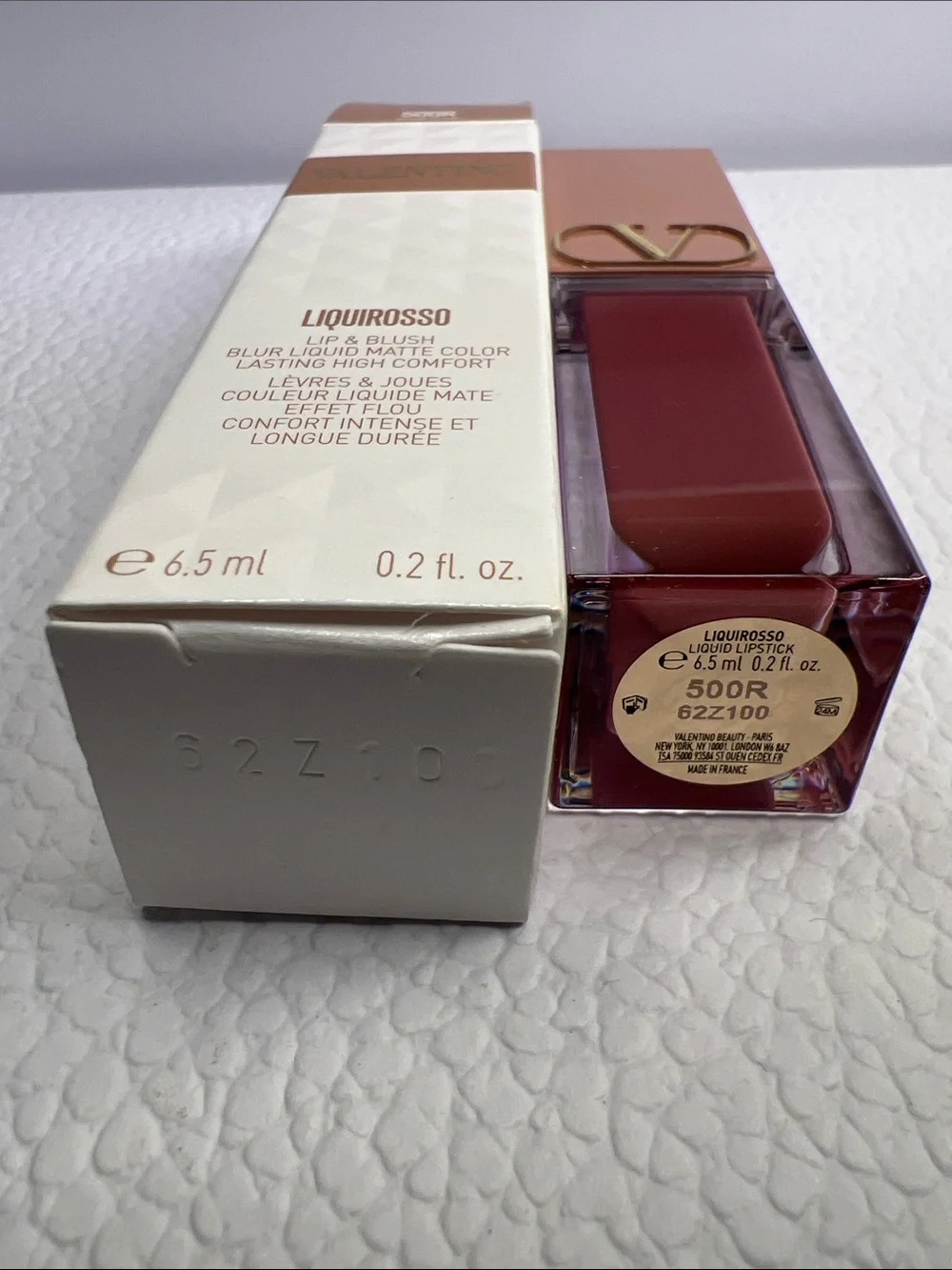 Valentino Liquirosso Lip & Blush - Plum It Up (500R)